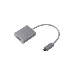 USB graphics adapter LMP 15983 — HDMI up to 3840×2160, aluminium housing, silver