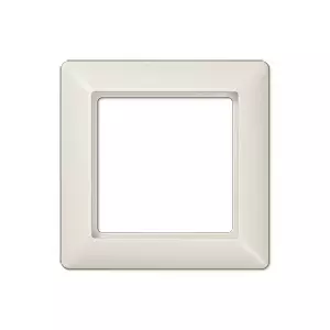 Switch cover frame Jung AS 581 ivory, duroplast, 1-gang, 80.5 x 80.5 mm