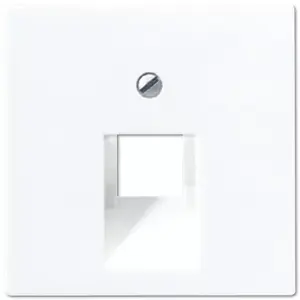JUNG A 569-1 PLUA Cover for 1-gang IAE/UAE Socket, Ivory, Duroplast