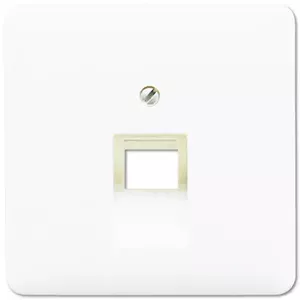 Wall Socket Insert Jung CD 569-1 UA WW White — RJ-45 Thermoplastic