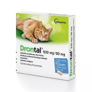 Vetoquinol Drontal Deworming Tablets for Cats