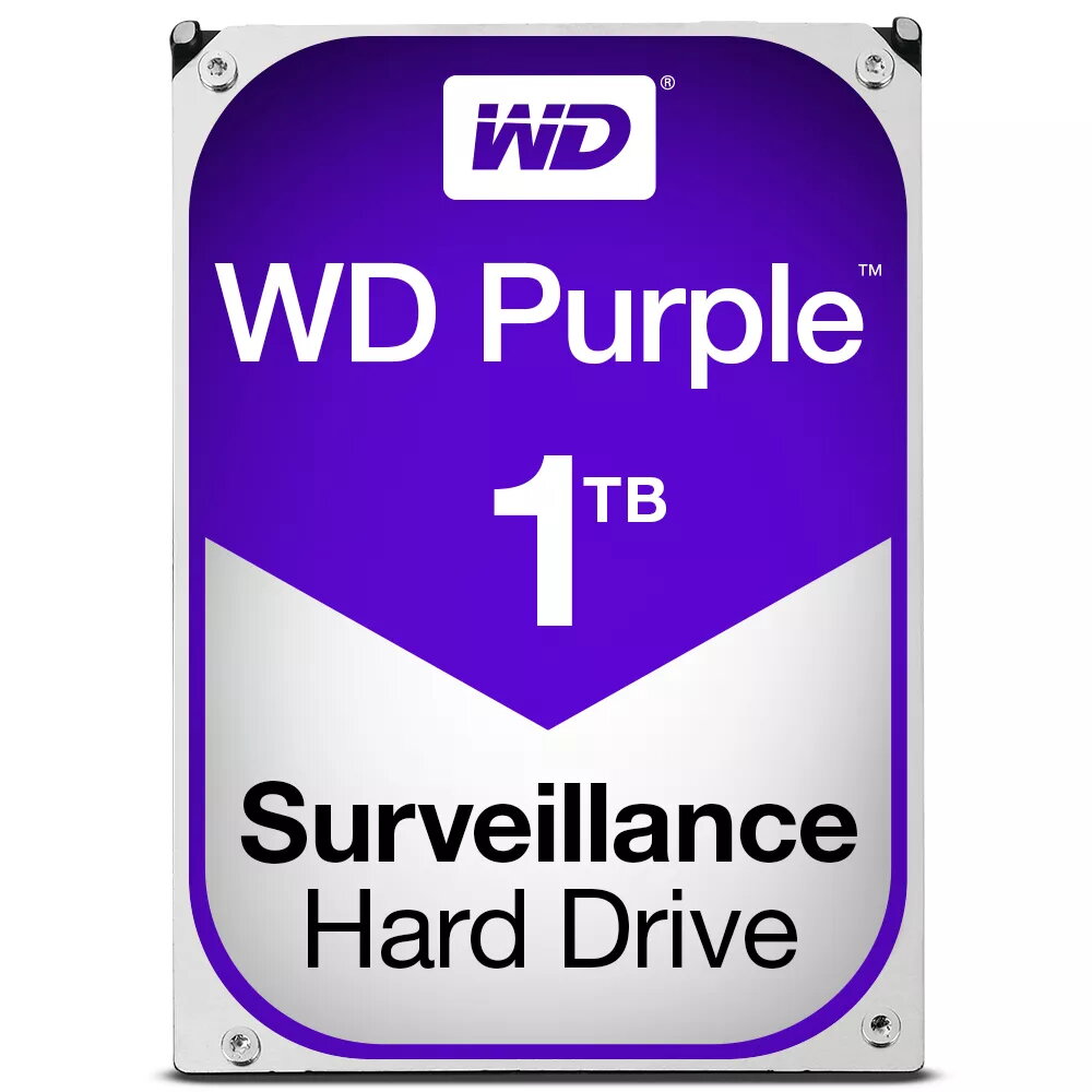 Iekštelpu HDD Western Digital Purple 1