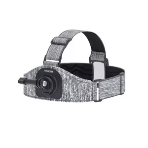 Headband Telesin dual camera mounts GP-HMS-T06 adjustable design for action cameras