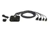 KVM Switch ATEN 2-Port USB FHD HDMI Cable Photo 1