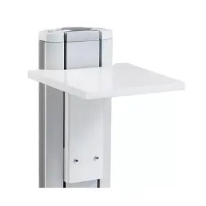 Multimedia Cart Accessory SMS Smart Media Solutions PD300010-P1 White Shelf Width 242 mm Depth 240 mm Height 248 mm