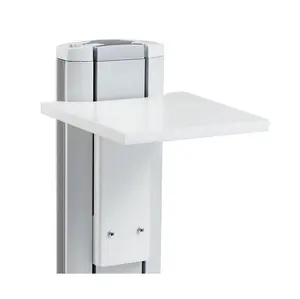 Multimedia Cart Accessory SMS Smart Media Solutions PD300010-P1 White Shelf Width 242 mm Depth 240 mm Height 248 mm
