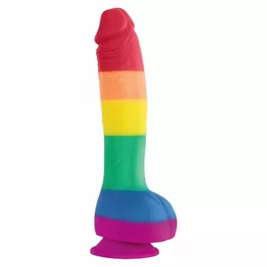 Реалистичное дилдо NS Novelties Colours Силикон Многоцветное