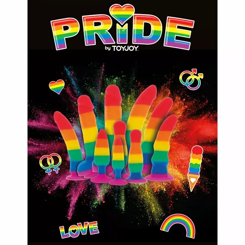 Реалистичное дилдо NS Novelties Colours - Pride Edition Photo 3
