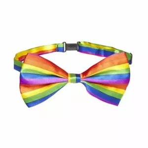 Bow Tie PRIDE D-231855 with LGBT Rainbow Flag Pattern