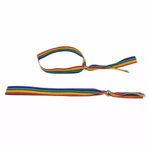 Браслет PRIDE D-231844 — шар из серебра с дизайном флага ЛГБТ