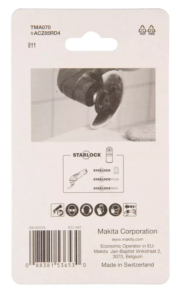 Lobzika asmens Makita B-65034 Photo 2