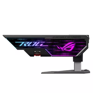 Graphic card holder ASUS ROG Herculx Universal thermoplastic zinc 208×71×46 mm, 0.5 m cable, 3-pin ARGB