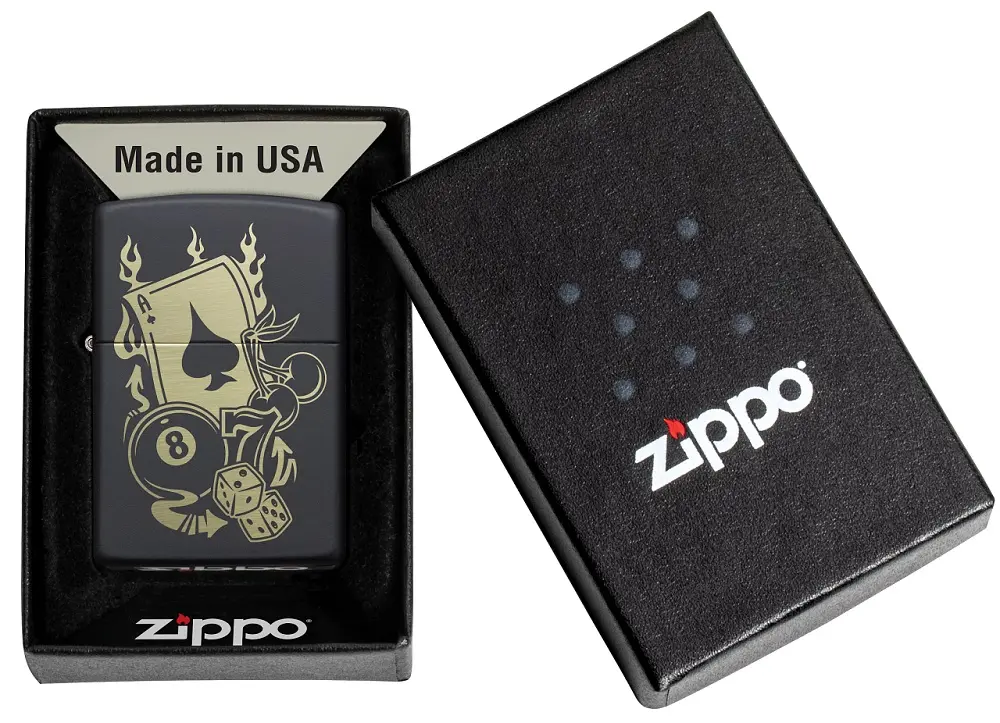 Vējaizturīga metāla šķiltava Zippo 49257 —