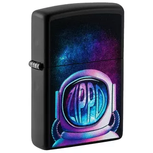 Lighter Zippo 49773 Astronaut Design — windproof refillable metal lighter, classic Zippo insert