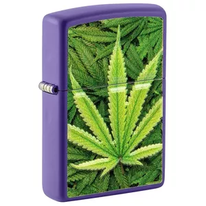Зажигалка ветрозащитная металлическая Zippo 49790 — заправляемая на бензине, классический корпус