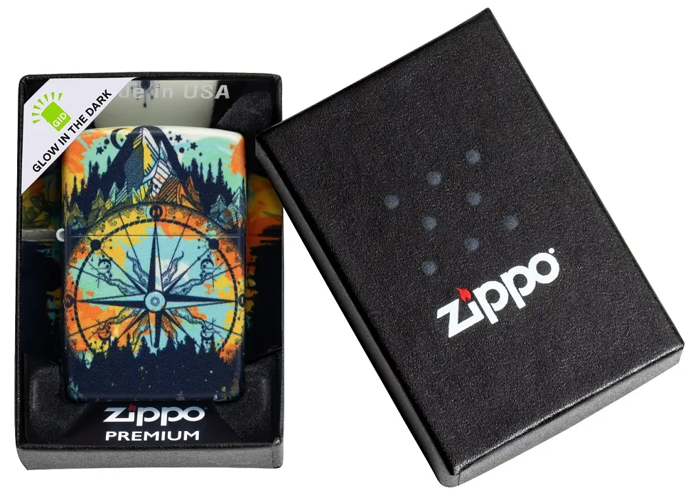 Šķiltava Zippo 49805 Compass Design
