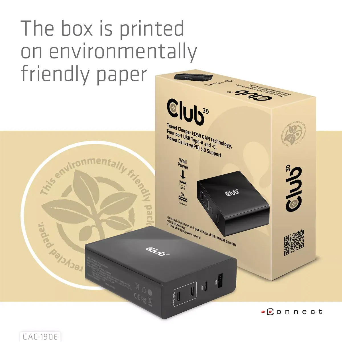 Путешествующее зарядное устройство CLUB3D CAC-1906 Photo 14