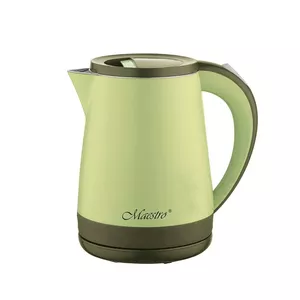 Electric kettle Maestro MR-037 1.2 L 1630 W stainless steel, blue, 360° base
