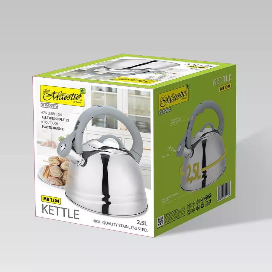 Kettle Maestro MR-1304 — 2.5 L stainless steel Photo 3