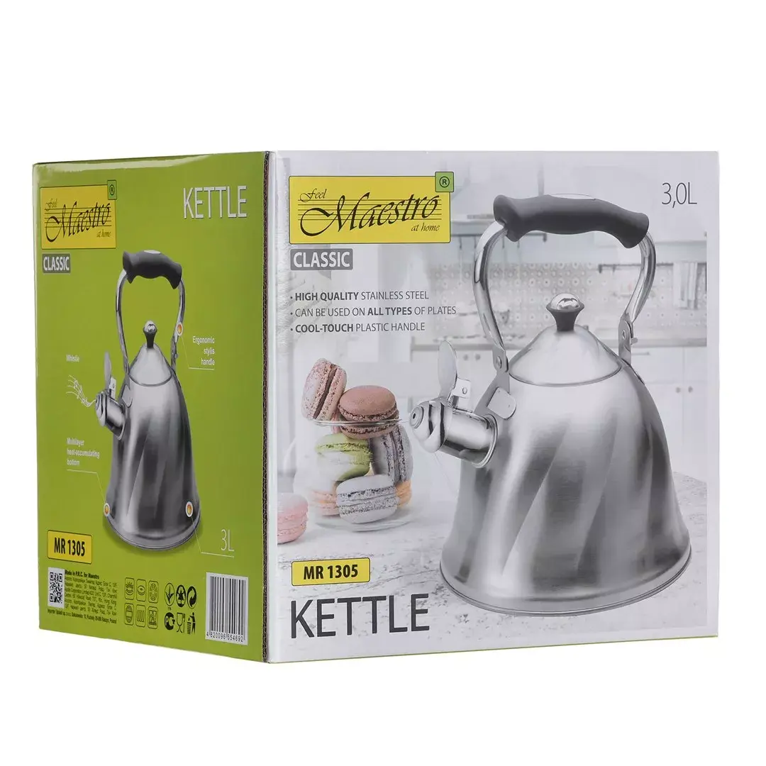 Tējkanna Maestro MR-1305 — 3,0 l nerūsējošais tērauds Photo 8