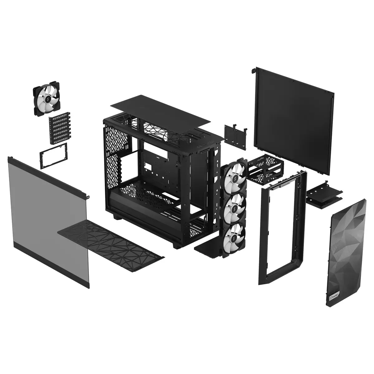 Компьютерный корпус Fractal Design Meshify 2 Lite Photo 5