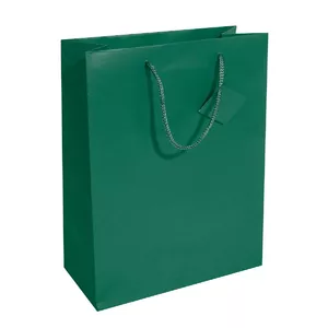 Gift wrap bag Sigel GT500 Green Monochromatic 260x120x330mm