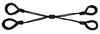 Bondage Bad Kitty Handcuffs 2 — хлопковый комплект наручников Photo 2