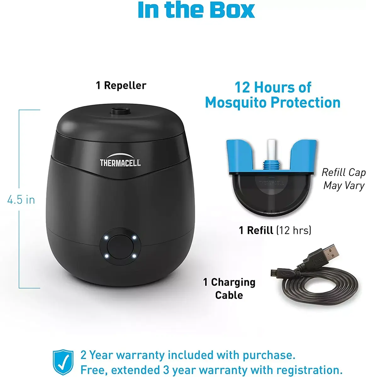 Mosquito stop - THERMACELL E55XI rechargeable Photo 2