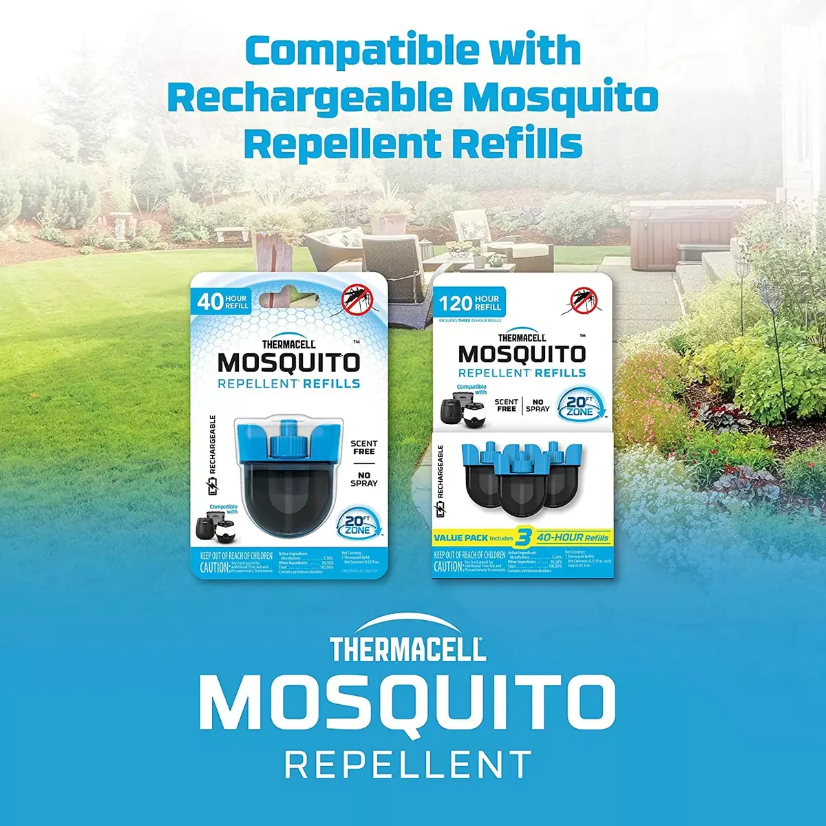 Mosquito stop - THERMACELL E55XI rechargeable Photo 9