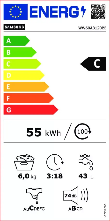 Стиральная машина Samsung WW60A3120BE/LE Photo 11
