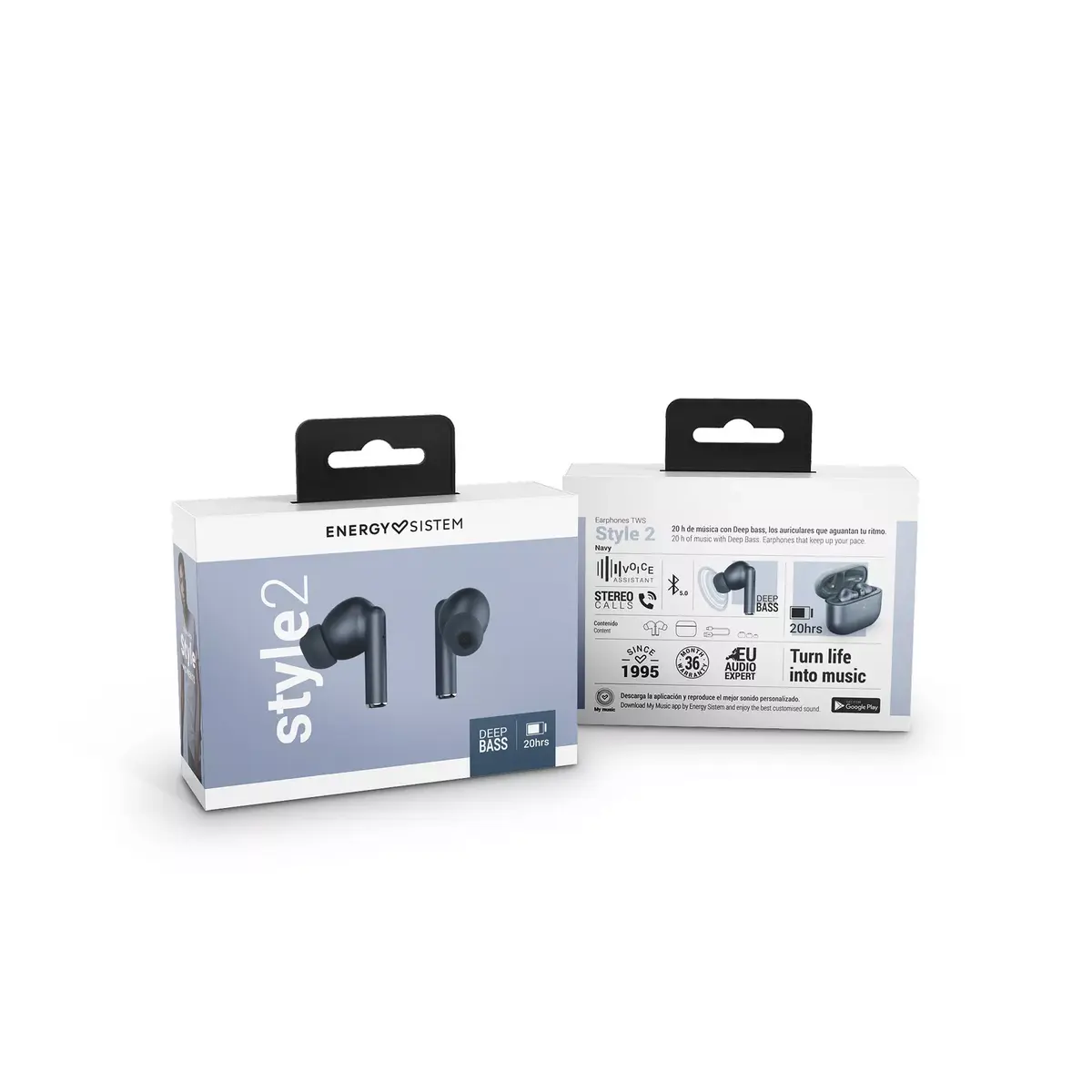 Energy Sistem True Wireless Style 2 Navy bezvadu austiņas Photo 7