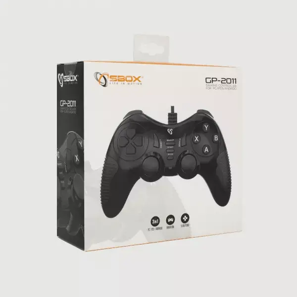 SBOX GP-2011 Wired Gamepad for PC PS3 Android TV Photo 5