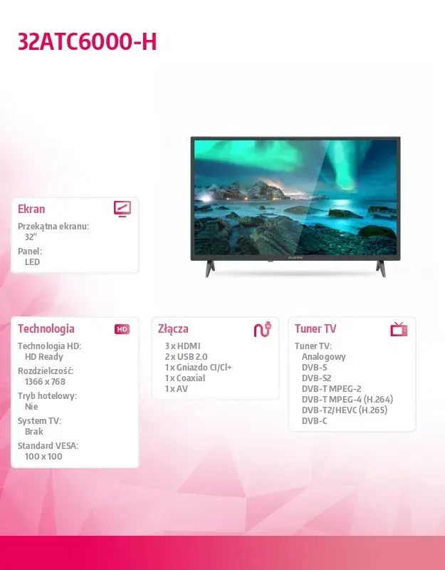 Телевизор Allview 32ATC6000-H Photo 9