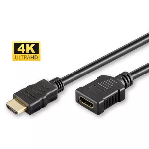 Microconnect HDM19191FV2.0 HDMI kabelis 1 m HDMI Type A (Standard) Melns