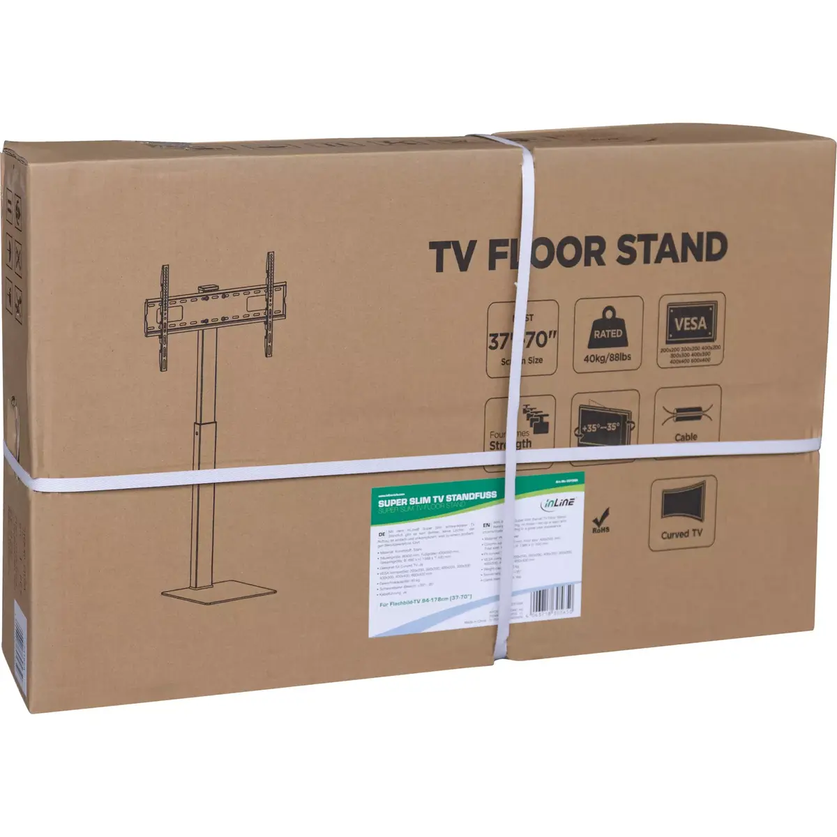 TV statīvs InLine 23195A Photo 10