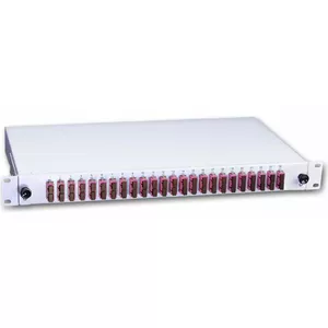 Склейчный бокс Lightwin SPBOX 48G50 OM4 — 48 волокон, 24x DSC порта, многомод 50/125µм OM4