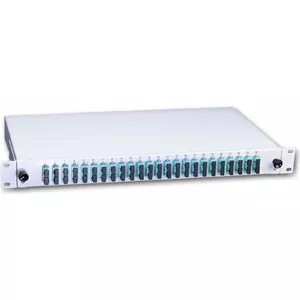 Fiber optic splice box Lightwin SPBOX 48G50 OM3 — 48 fibers, 24x duplex SC multimode 50/125 µm OM3