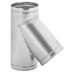 DARCO TRS 45-degree Circular Tee for Hot Air Distribution, 125 mm
