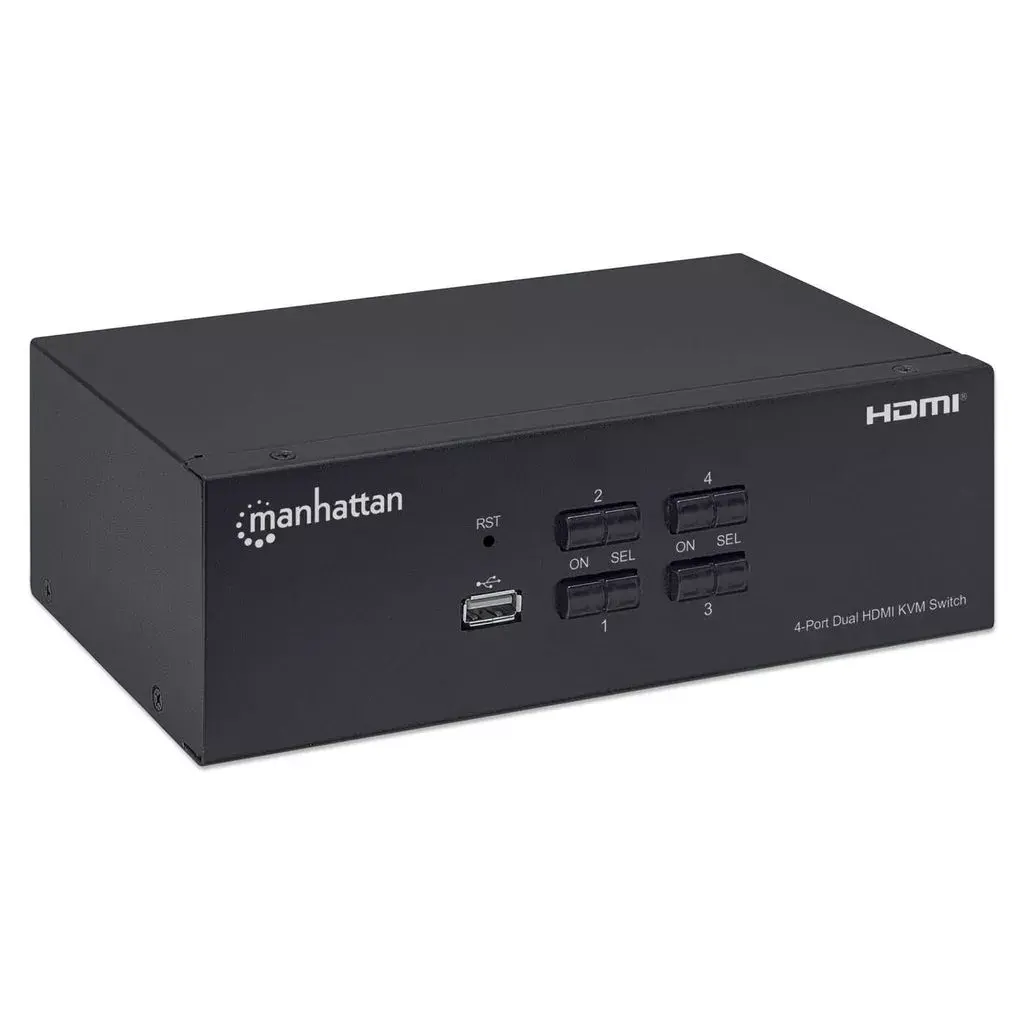 KVM Switch Manhattan 4-Port 4K@30Hz Photo 2