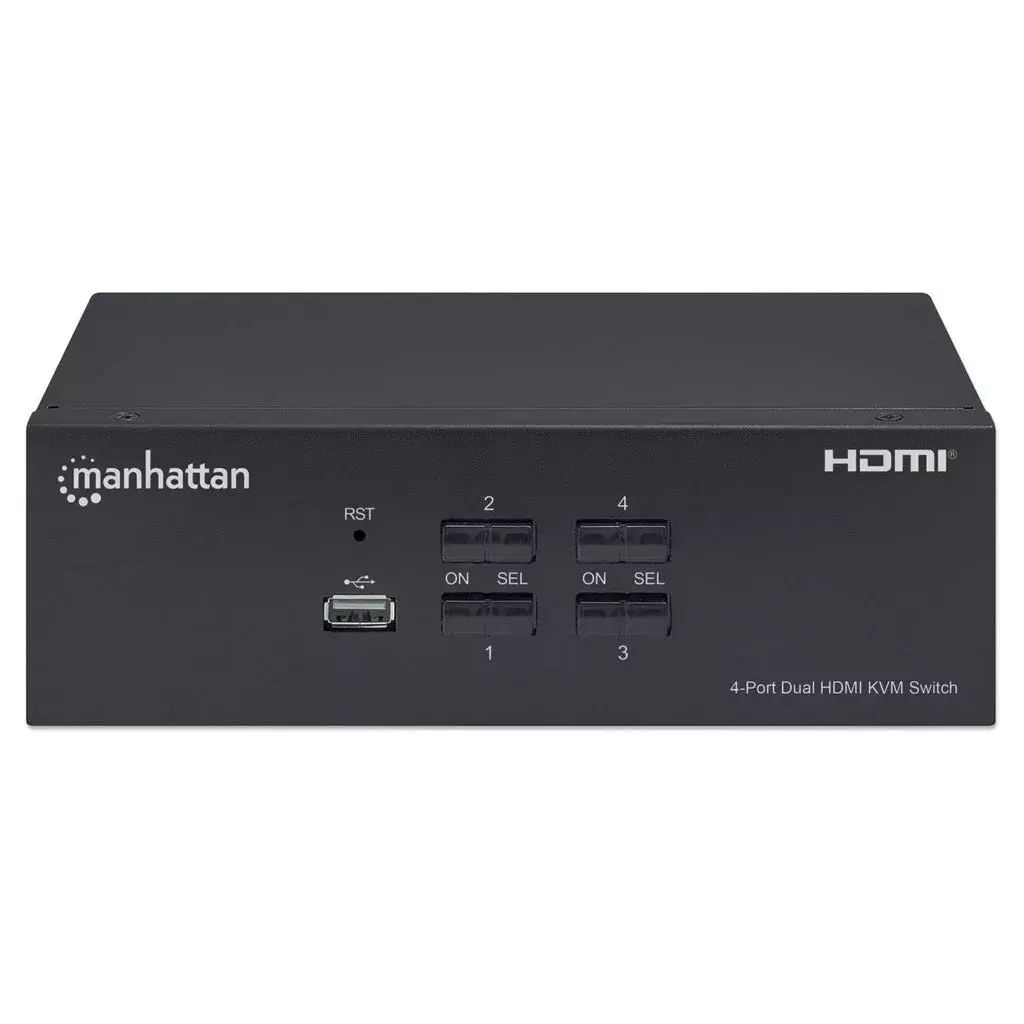 KVM Switch Manhattan 4-Port 4K@30Hz Photo 3