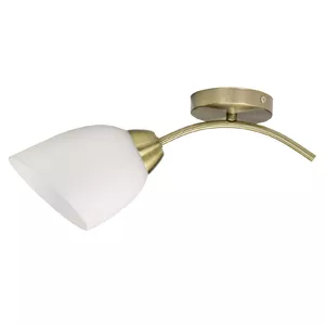 Activejet Classic single wall lamp - BENITA Patyna E27 for the living room