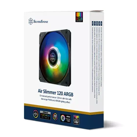 Air cooler Silverstone Air Slimmer 120 Photo 6