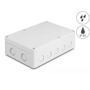 DeLOCK Installation housing 180x125x57mm grey ABS outdoor