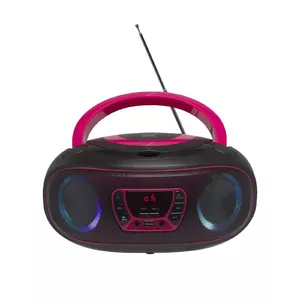 Portable CD player Denver TCL-212BT PINK 4W RMS FM External Antenna