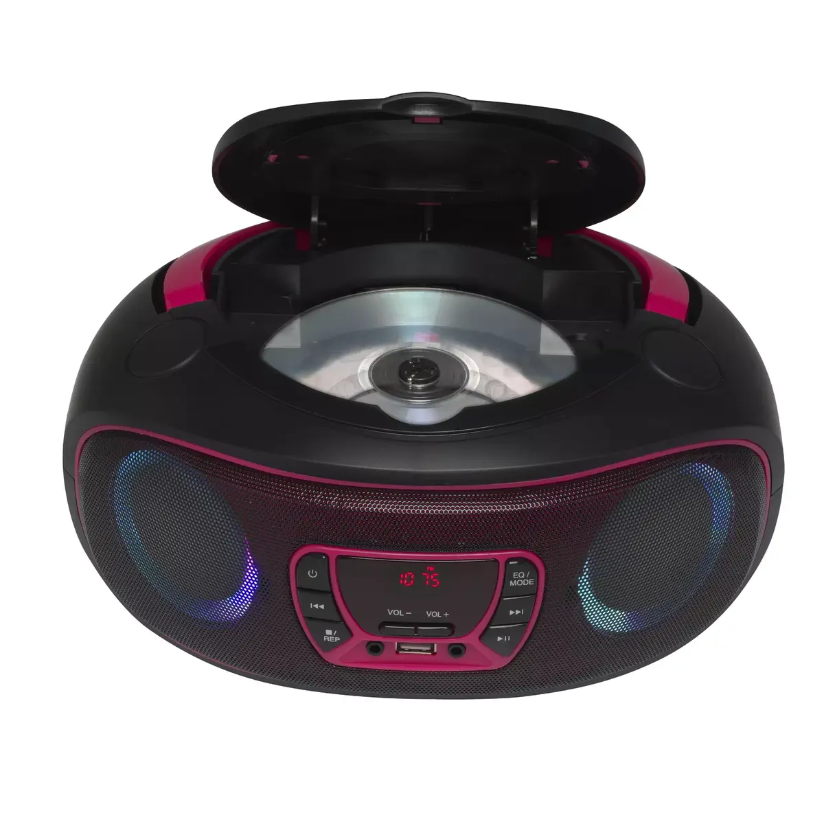 Portable CD player Denver TCL-212BT PINK Photo 3