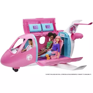 MATTEL Barbie Dreamhouse Adventures Dreamplane кукла и набор‑самолёт, модная кукла, 378 мм, пластик, разноцветная, 3+