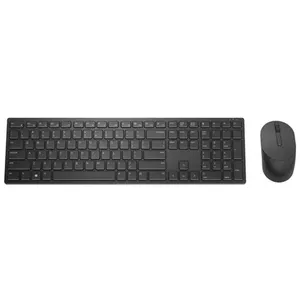 Wireless Keyboard and Mouse Set Dell KM5221W Black with Batteries Included