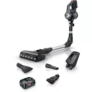 Пылесос-палка Bosch 2-в-1 BBS712A — беспроводной 18 В, 0,3 л безмешковый, съемный ручной, 80 мин работы