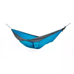 Hammock Ticket To The Moon TMO1503 blue/grey – lightweight camping hammock for 1 person, nylon, compact pack