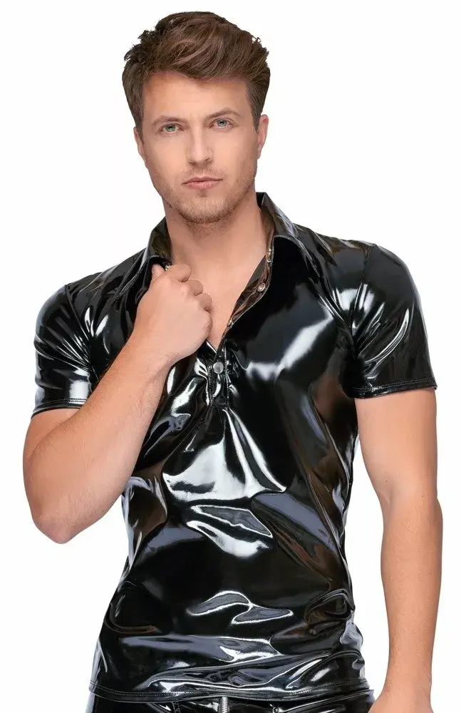 Поло black level Vinyl M — размер M, чёрный Photo 3